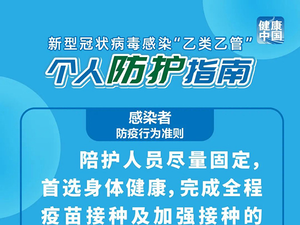 科學(xué)防疫｜新型冠狀病毒感染“乙類乙管” 個人防護指南